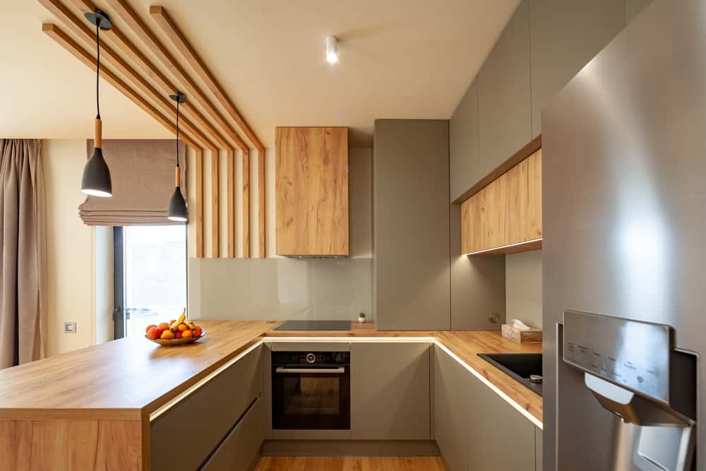 U-shaped kitchen layout cost 