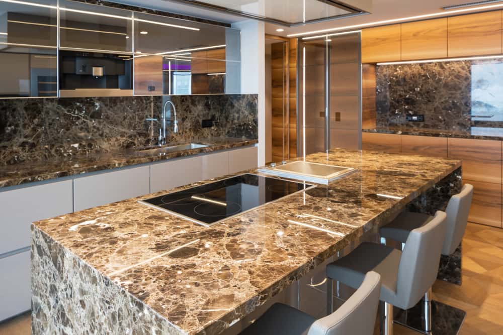 Quartz Countertop Features, Are Brown Granite Countertops Out Of Style In Taiwan