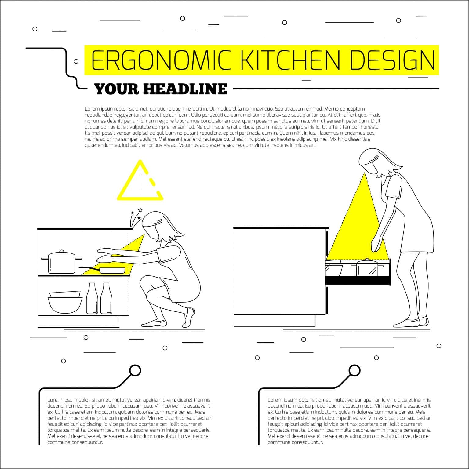 Smart Tips for Ergonomic Kitchen Design - HomeLane Blog