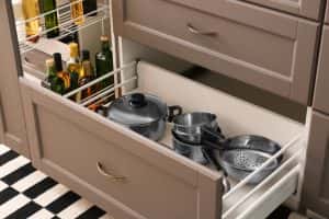 modular kitchen drawers
