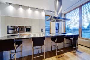 stainless steel kitchen 