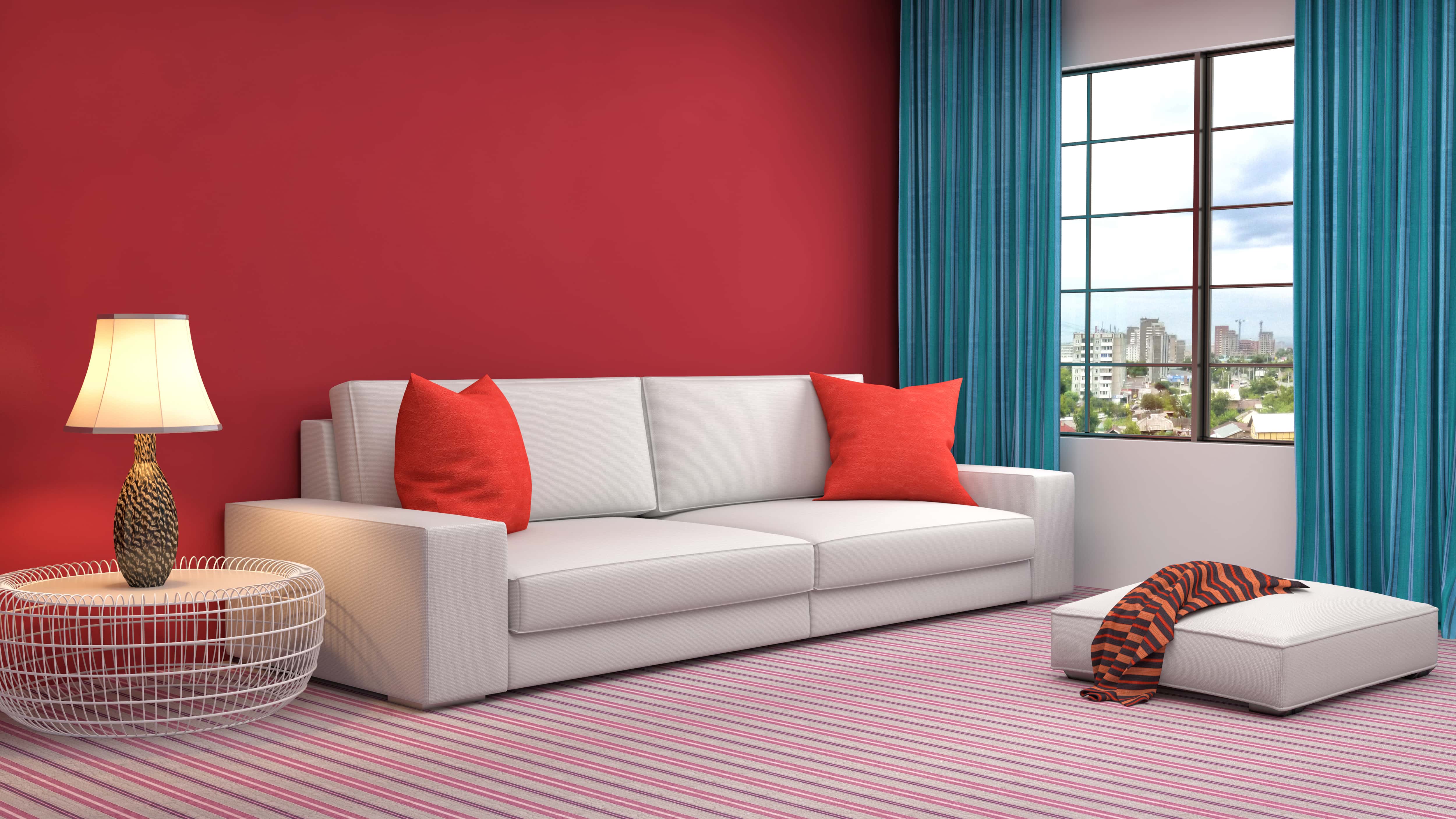 Denim Curtains design for living room