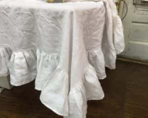 Too many Frills in Table Cloth