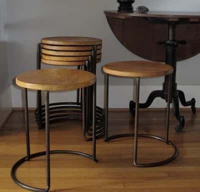 Stackable stools