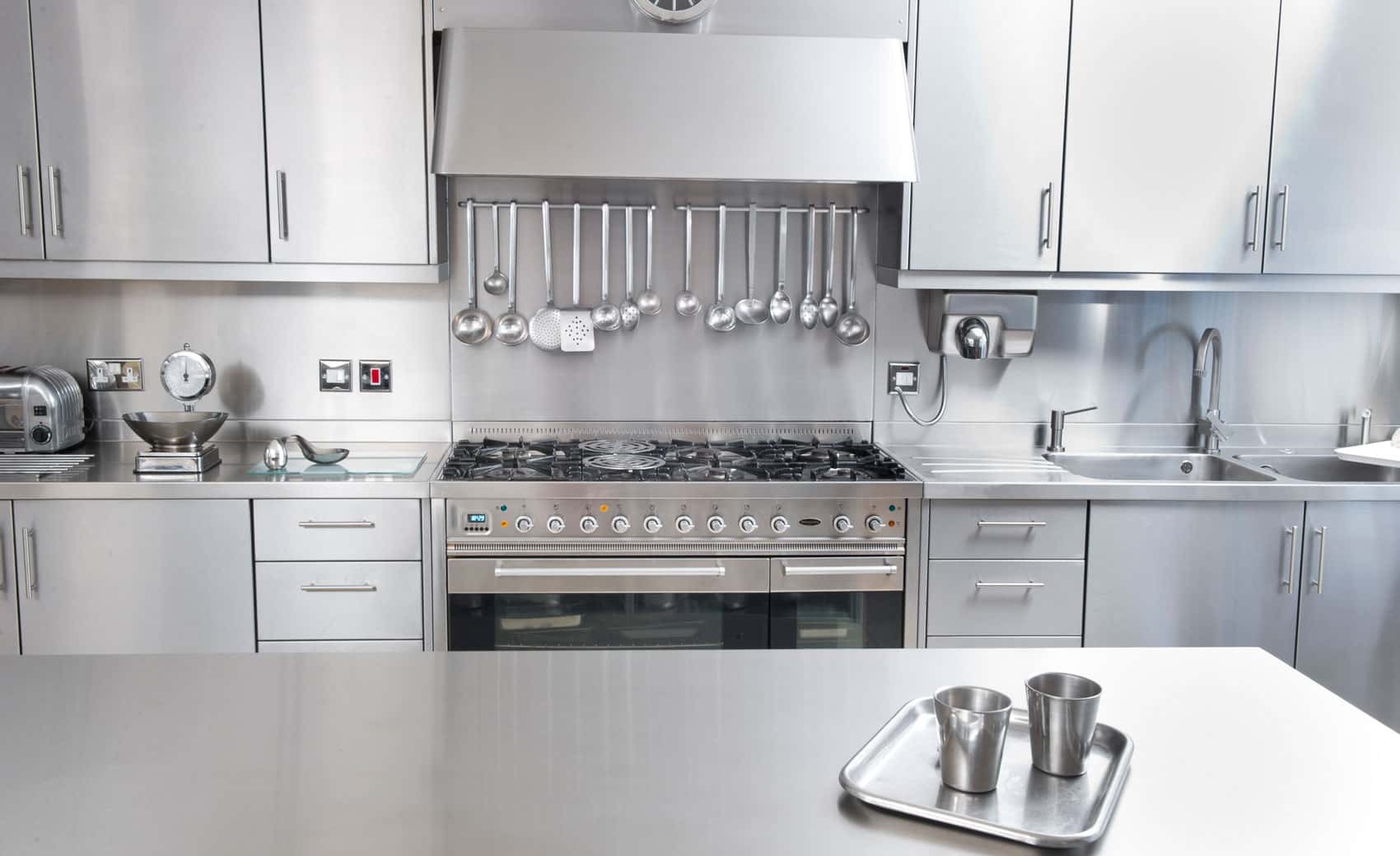 stainless steel inserts for kitchen wall