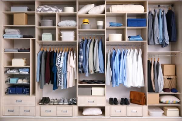 How to maximize storage in wardrobe