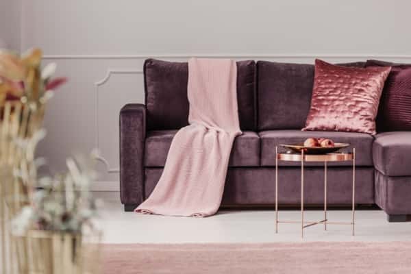 Velvet Sofa and cushion covers