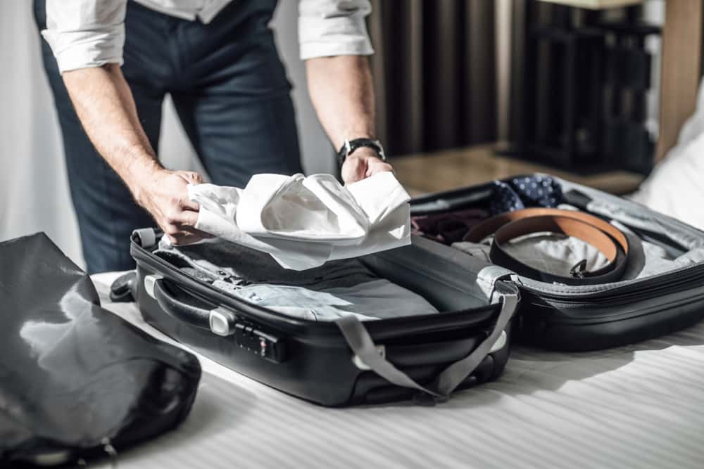 suitcases for business trips