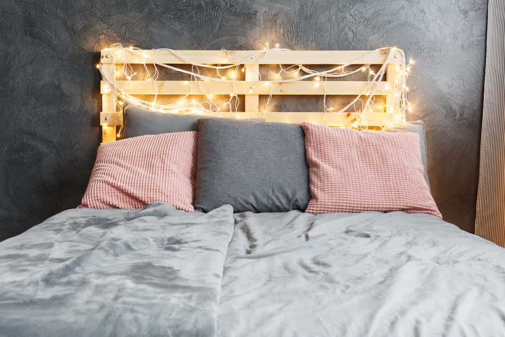 DIY bed decoration