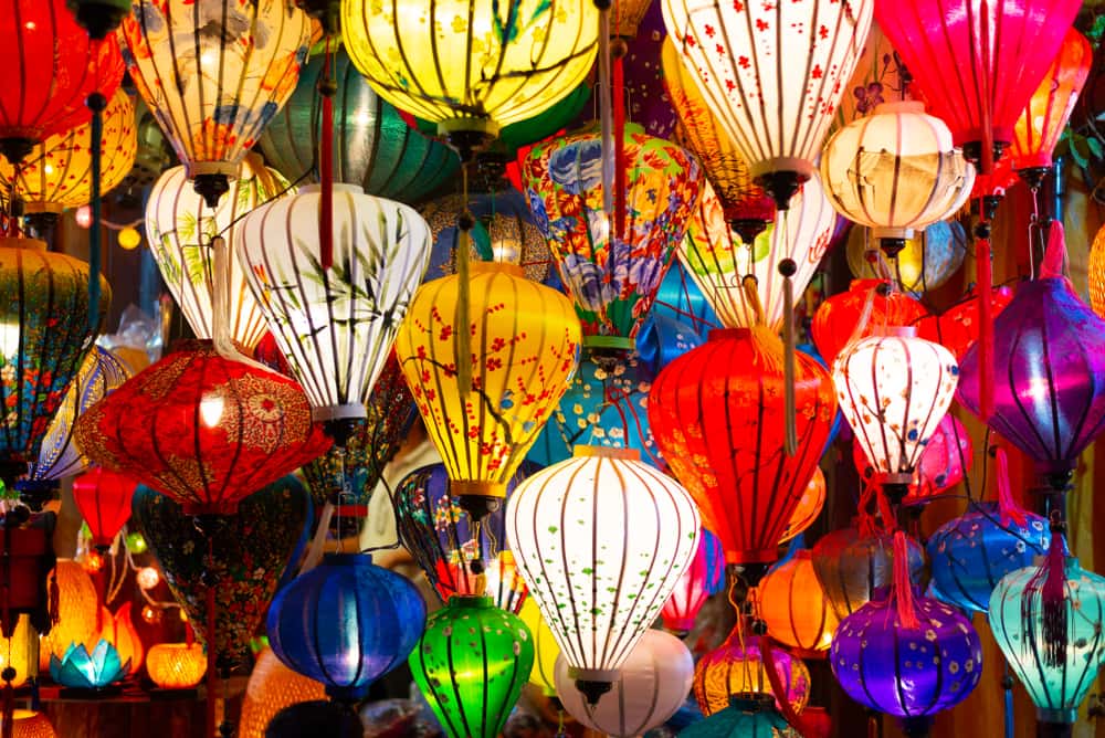 DIY paper lantern for Diwali