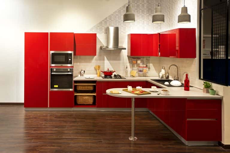 Modular Kitchen Designs: 4 Ways to Go Glossy - HomeLane Blog