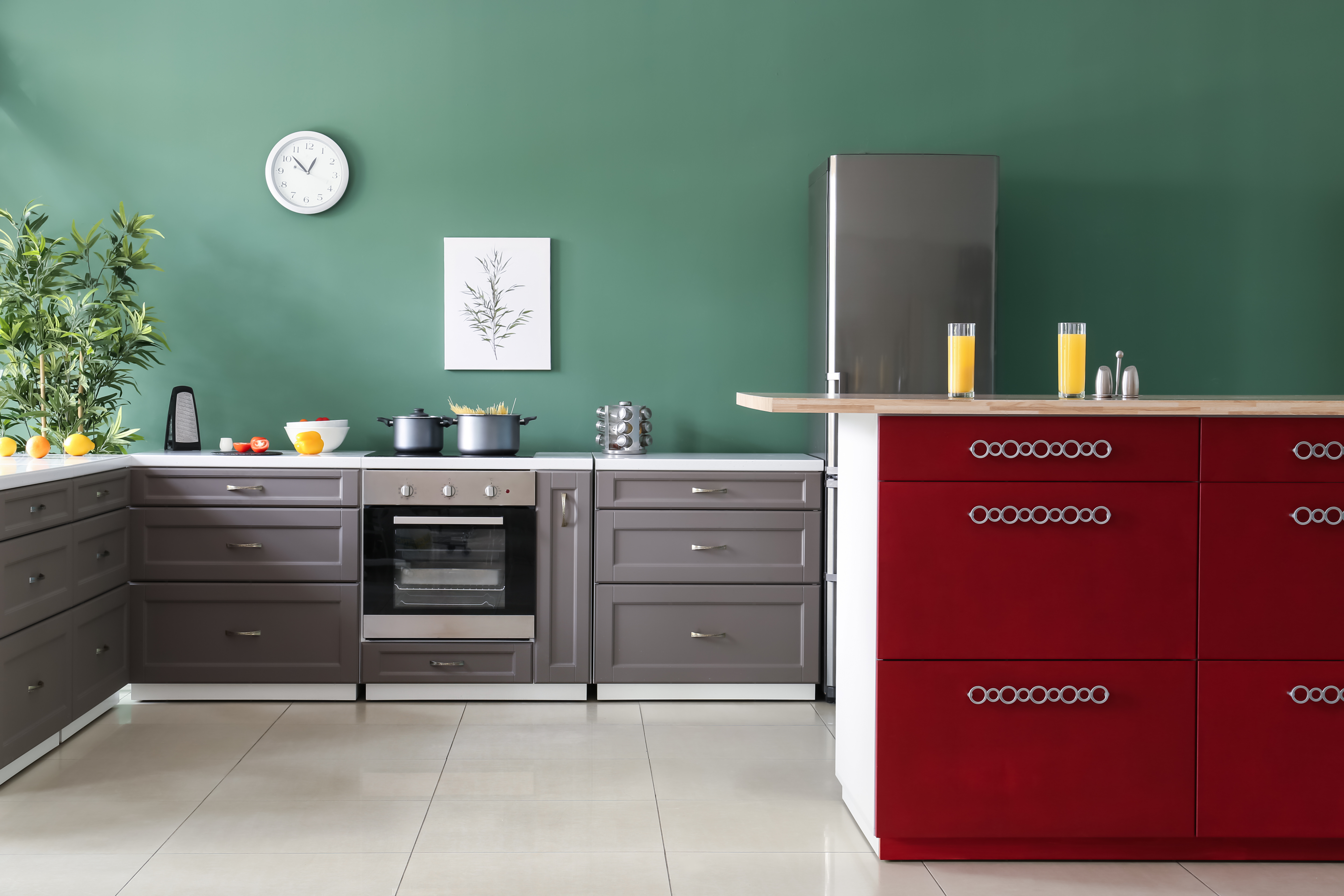 20 Coolest Colour Combinations for Your Kitchen   HomeLane Blog