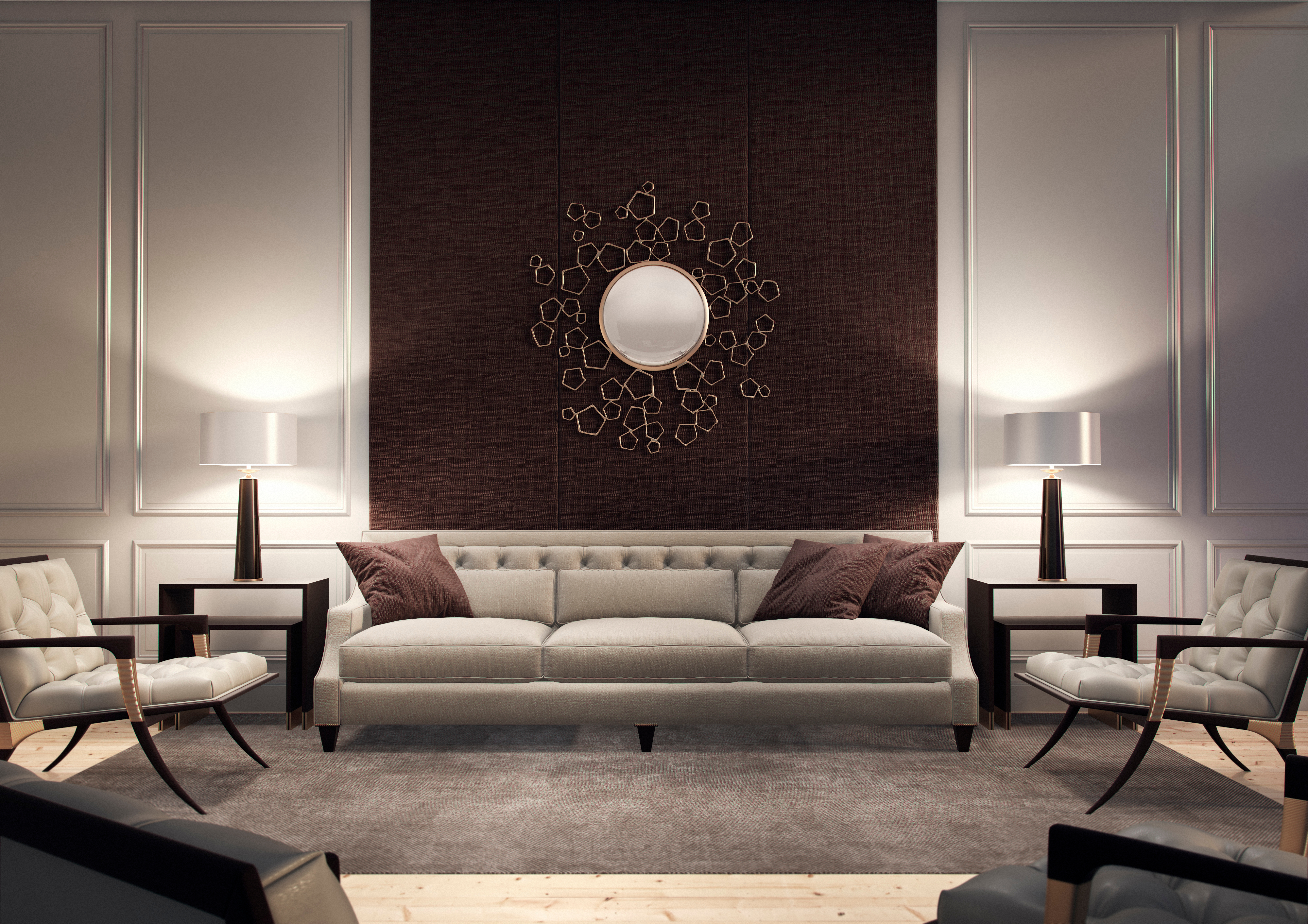 beige colour sofa