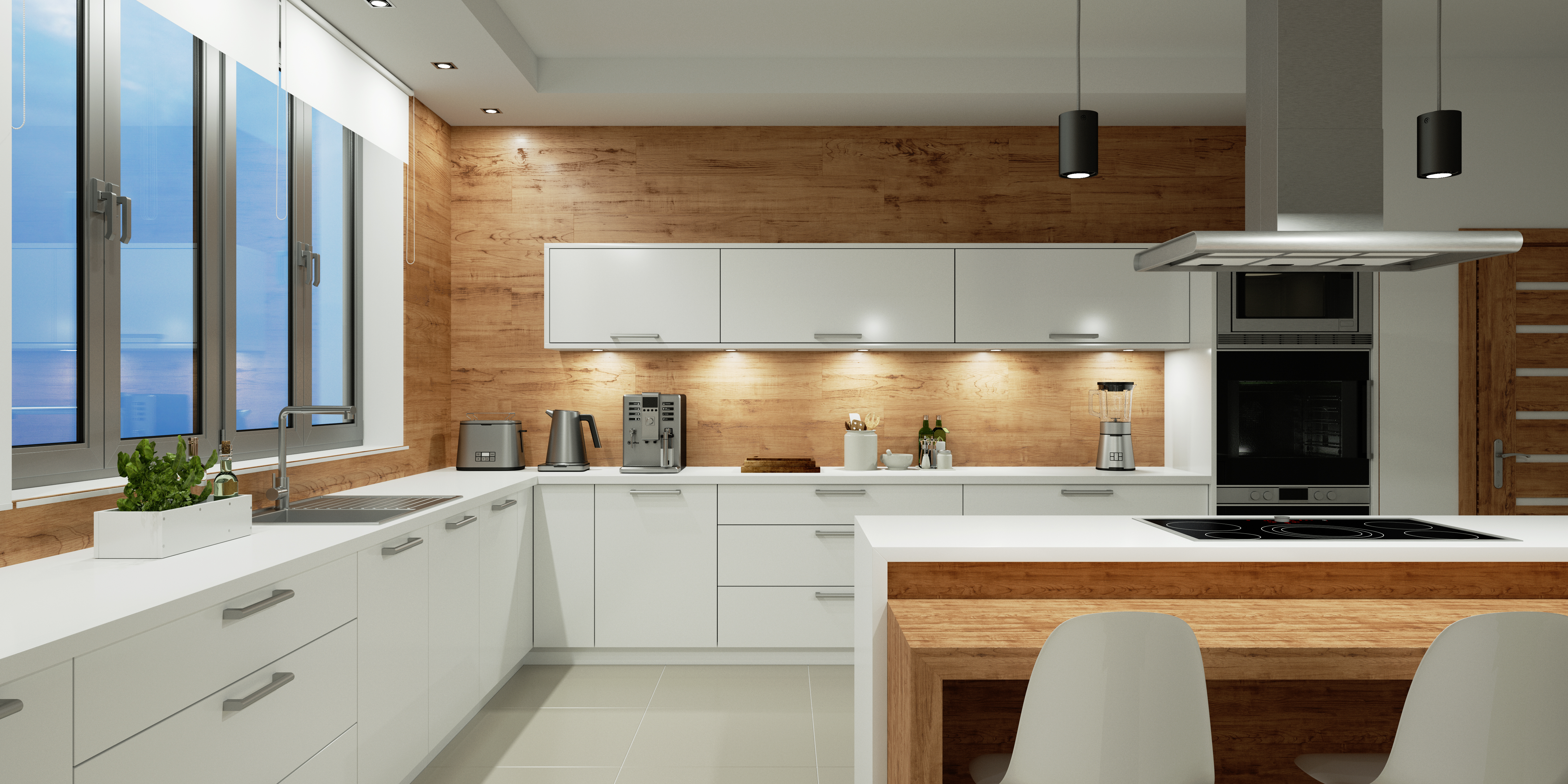 electrical points for kitchen lights