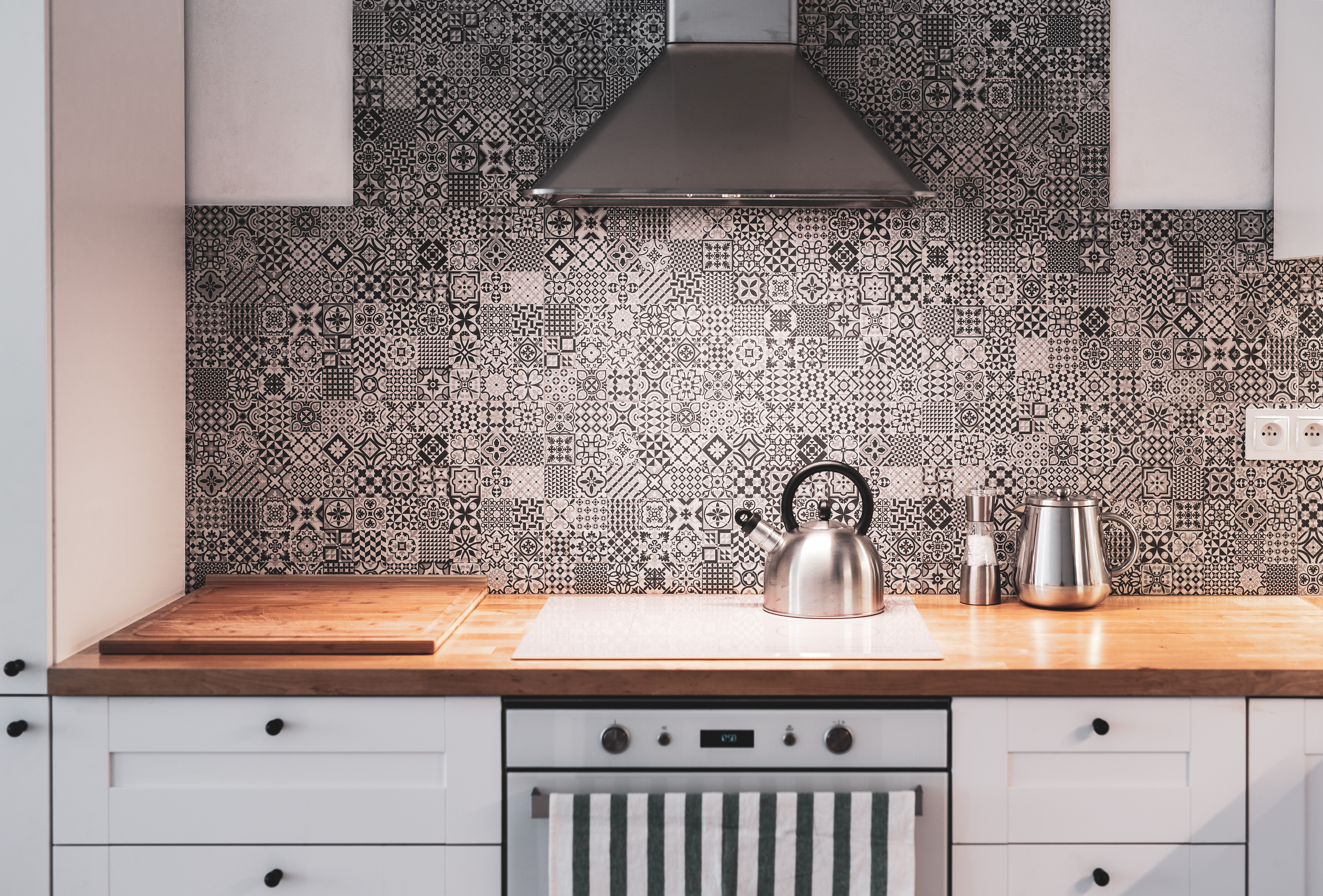 kitchen backsplash wallpaper