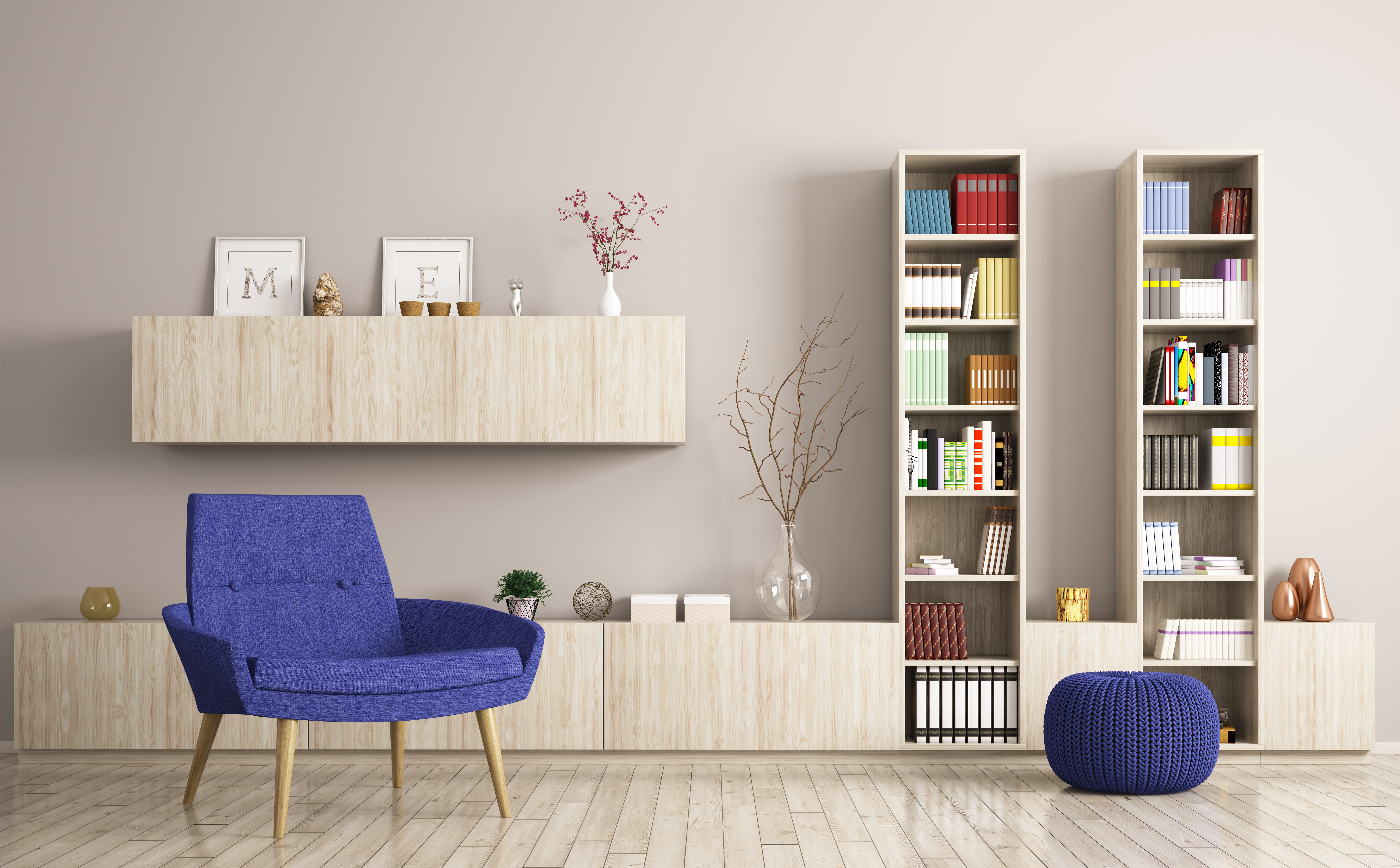 Wall Showcase Design Ideas for Living Room - HomeLane Blog
