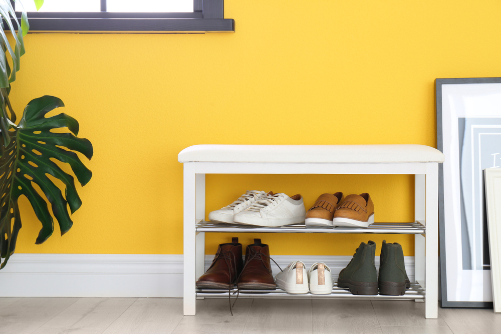 Shoe rack with Sitting 