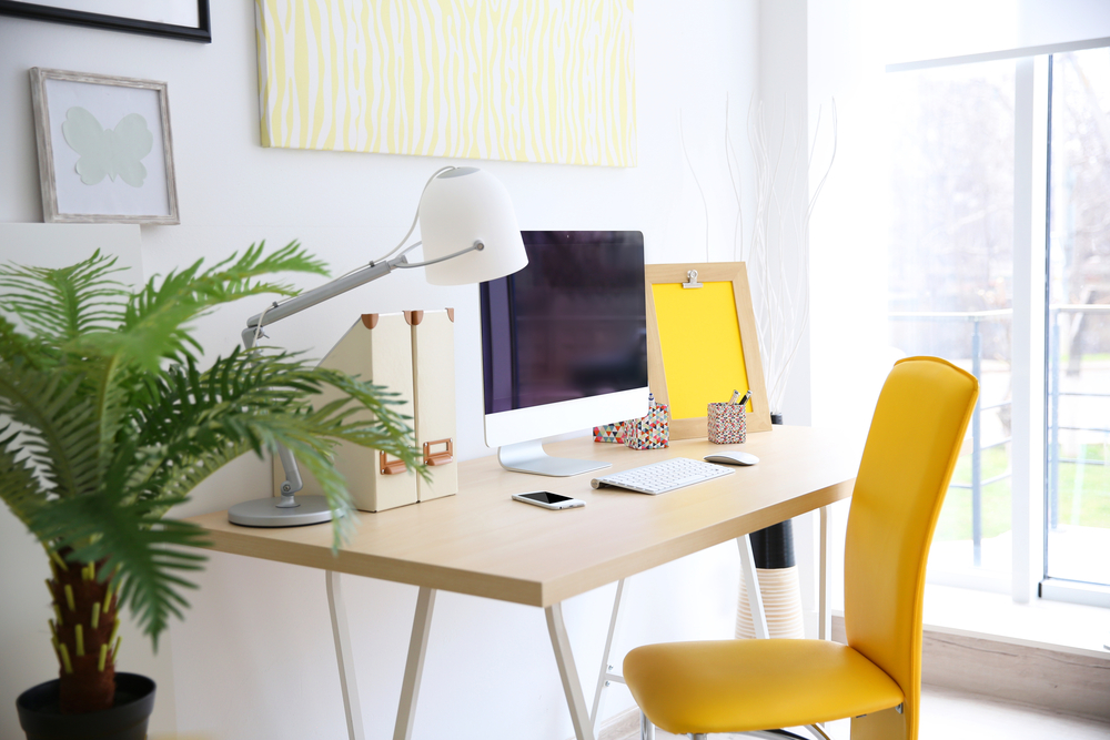 home office vibrant furniture