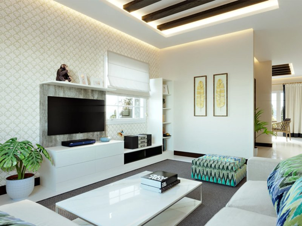 living room designs by homelane