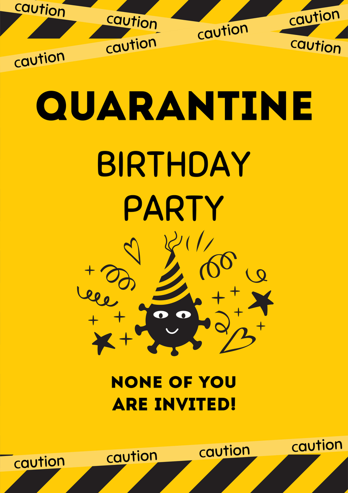 quarantine birthday party