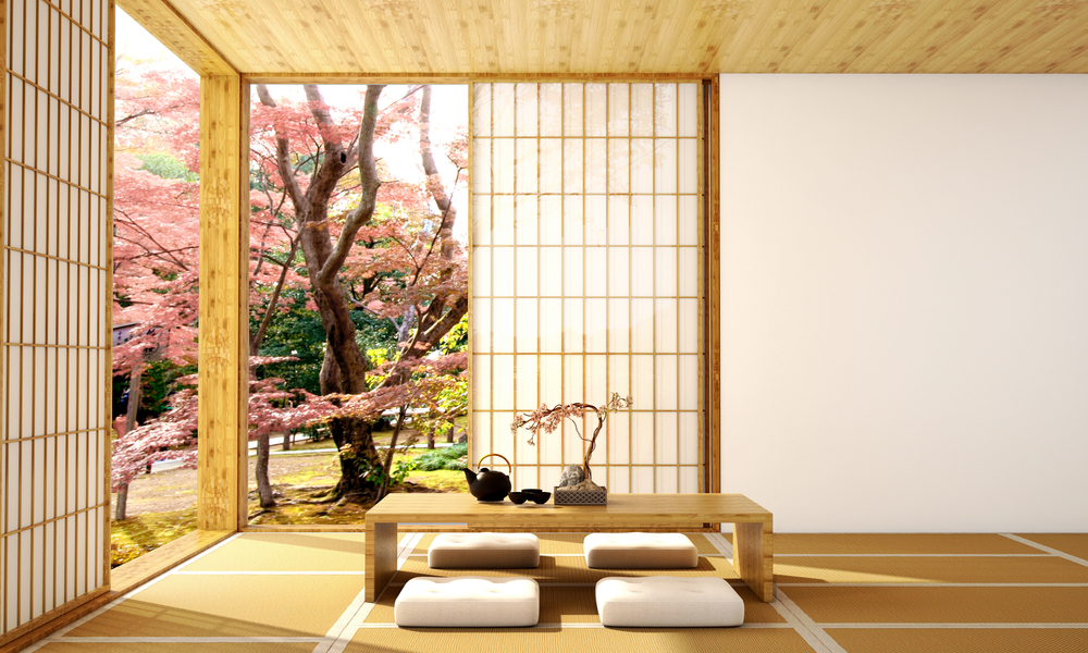 Japanese inspire home interiors