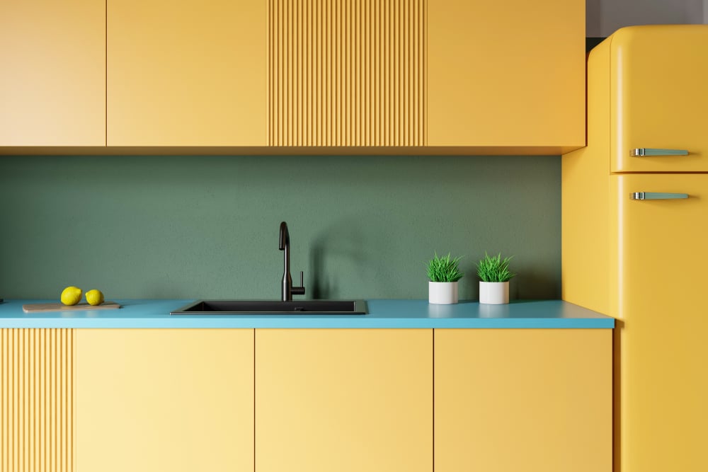 kitchen colours trends in 2021