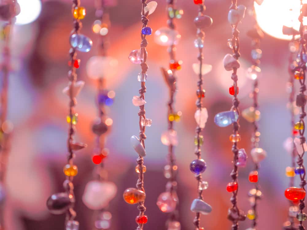 crystal beads curtain