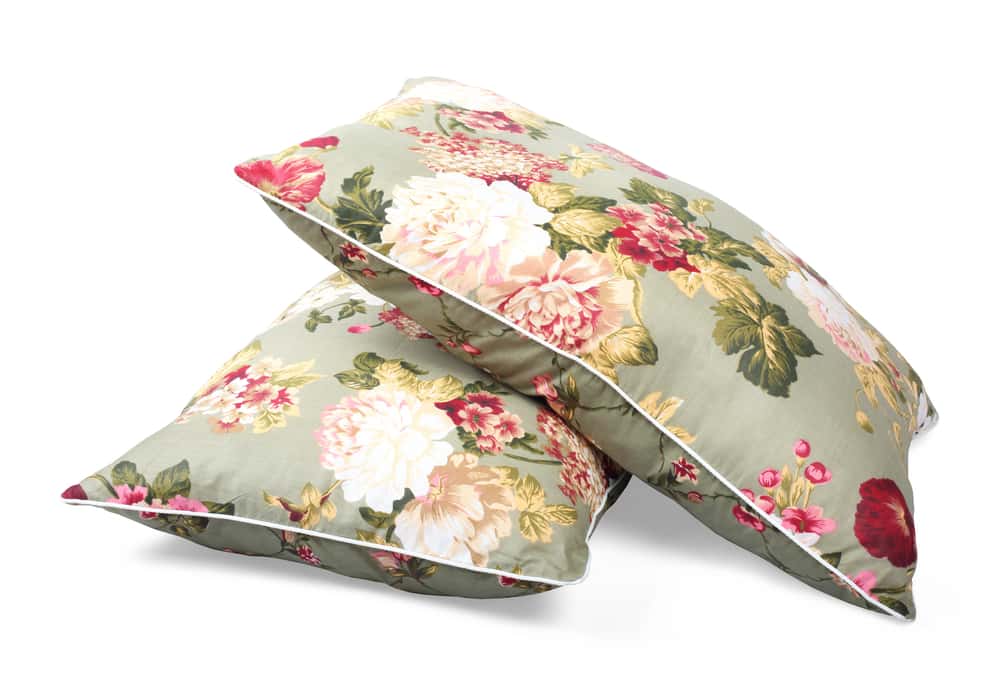 floral cushions