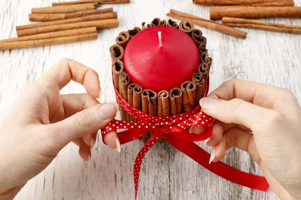 Candle decoration ideas for Valentine's day