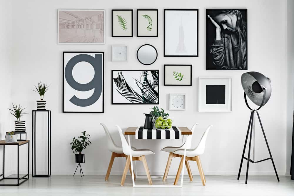 minimalist Gallery wall 