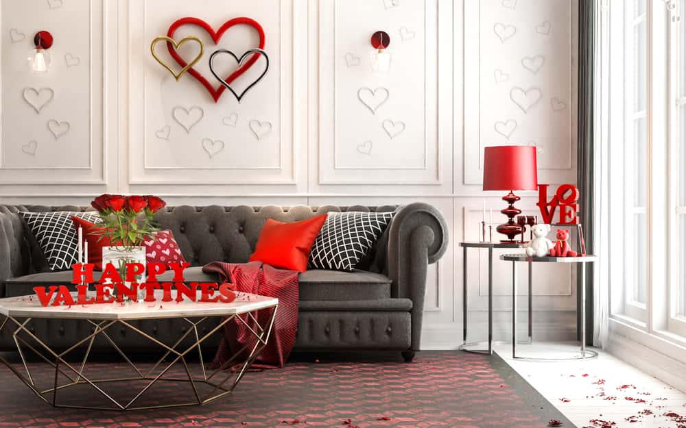 Wall decoration Ideas for valentine's day