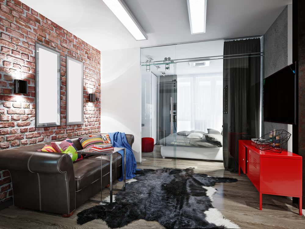 exposed brick wall accent ideas