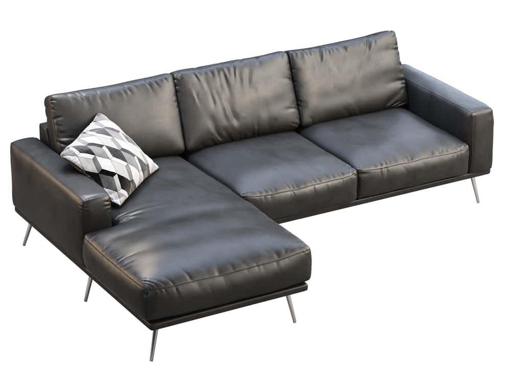 leather style couch designs