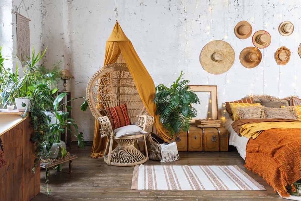 Beautiful Bohemian Colour Combination For Your Home Interior Homelane Blog - Bohemian Wall Paint Colors