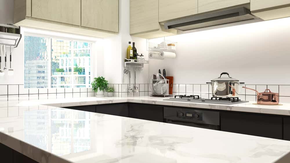 Kitchen Countertops Homelane, Sierra White Granite Countertops Cost