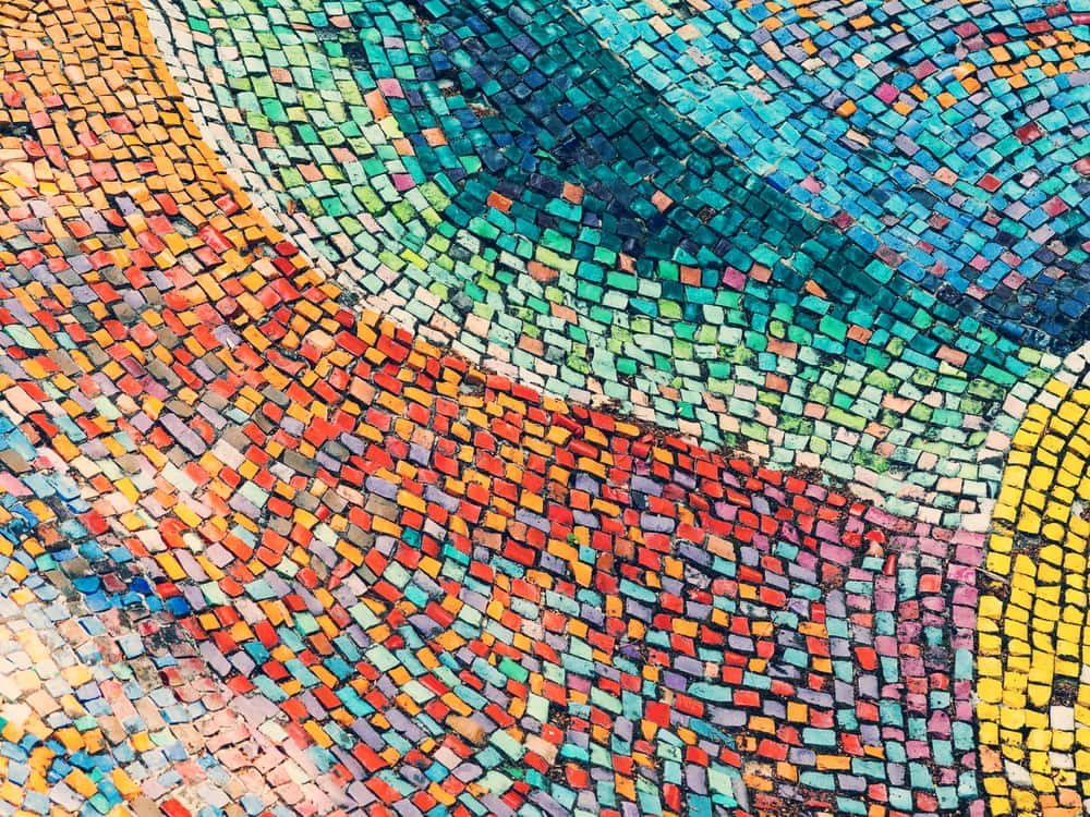 mosaic and terrazzo