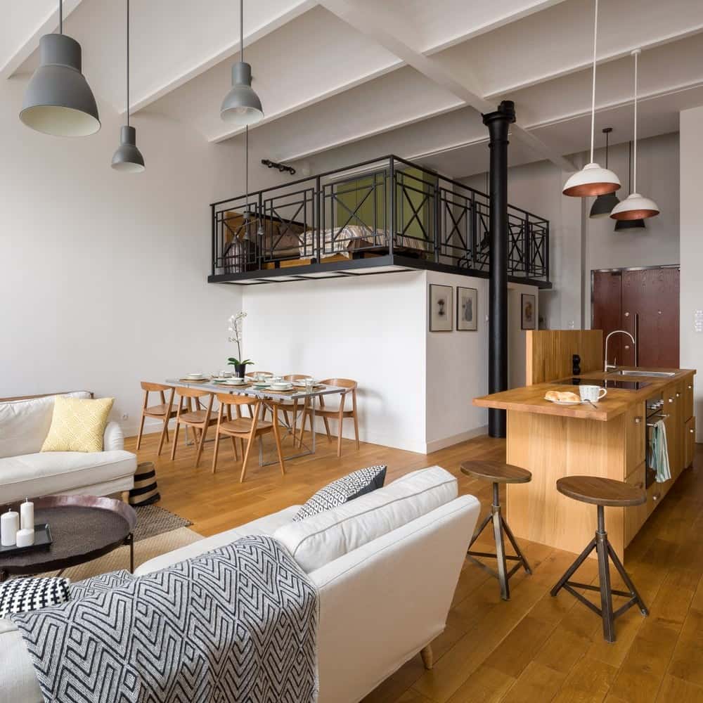 studio loft apartment design