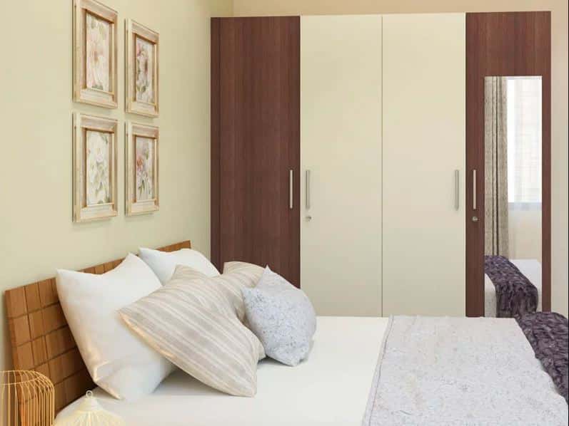 Wood Almirah Design in Bedroom Modern Flat Pack Closet Furniture - China  Bedroom, Bedroom Furniture | Made-in-China.com