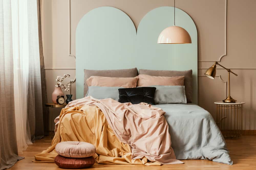 pastel colour combinations for bedrooms