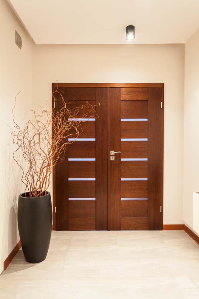 wooden double door designs