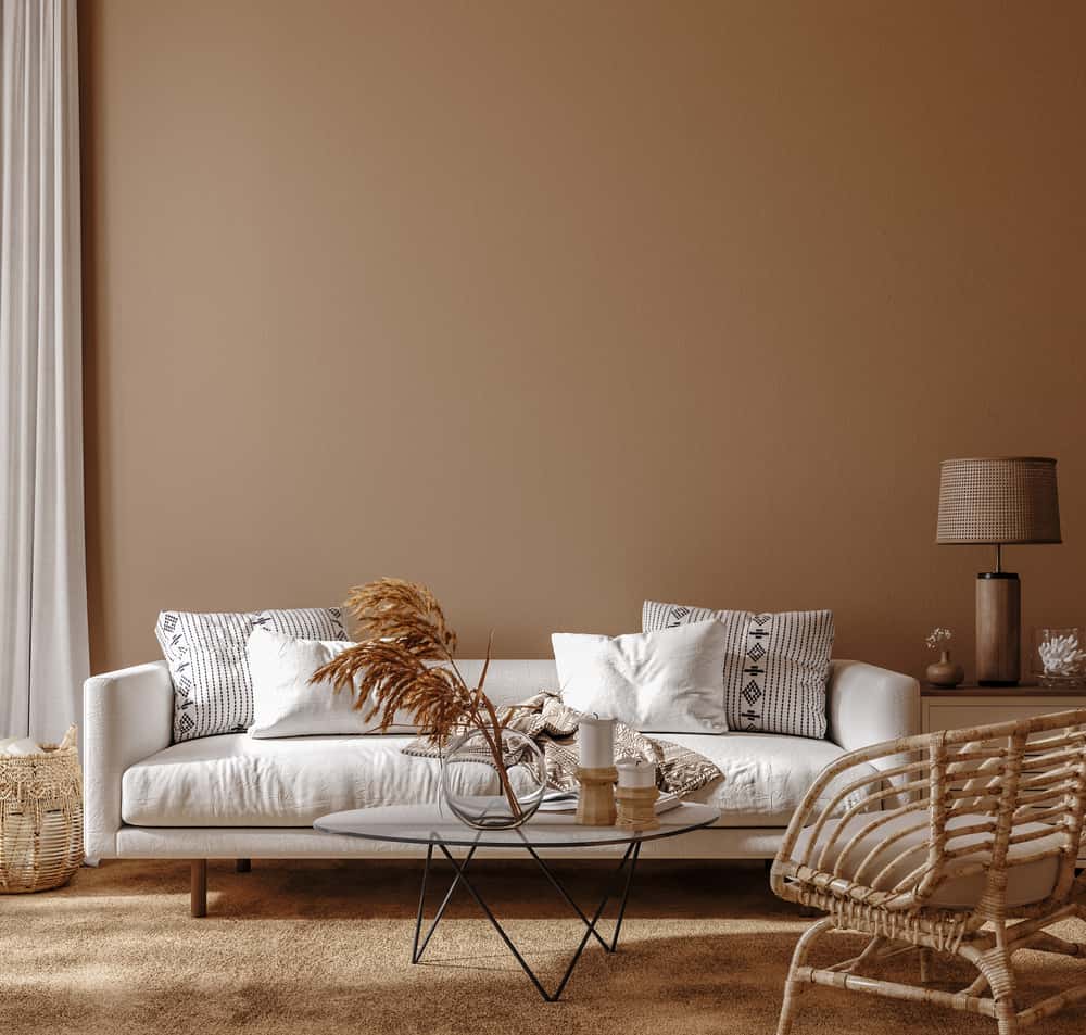 advantages of brown living room - 8 manieren om je bruine woonkamer te decoreren