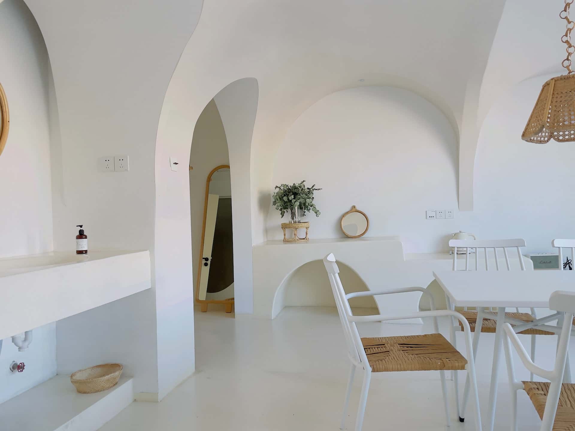 Arch Between Living Room And Dining Room