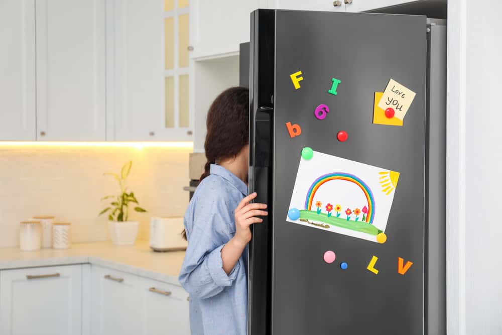 kitchen fridge placements