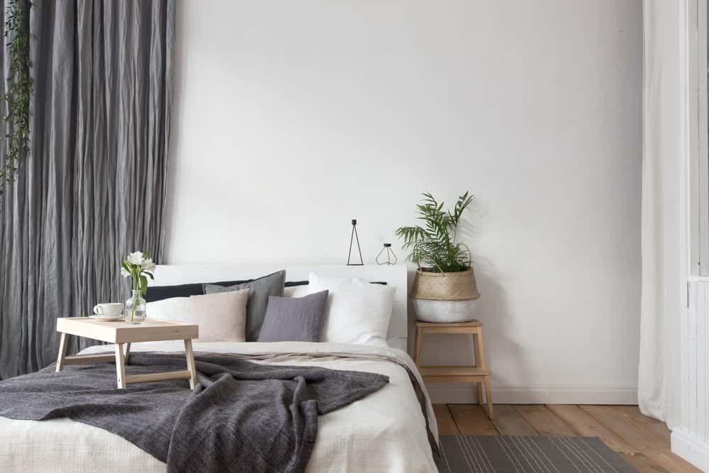 Grey Colour Bedroom Walls