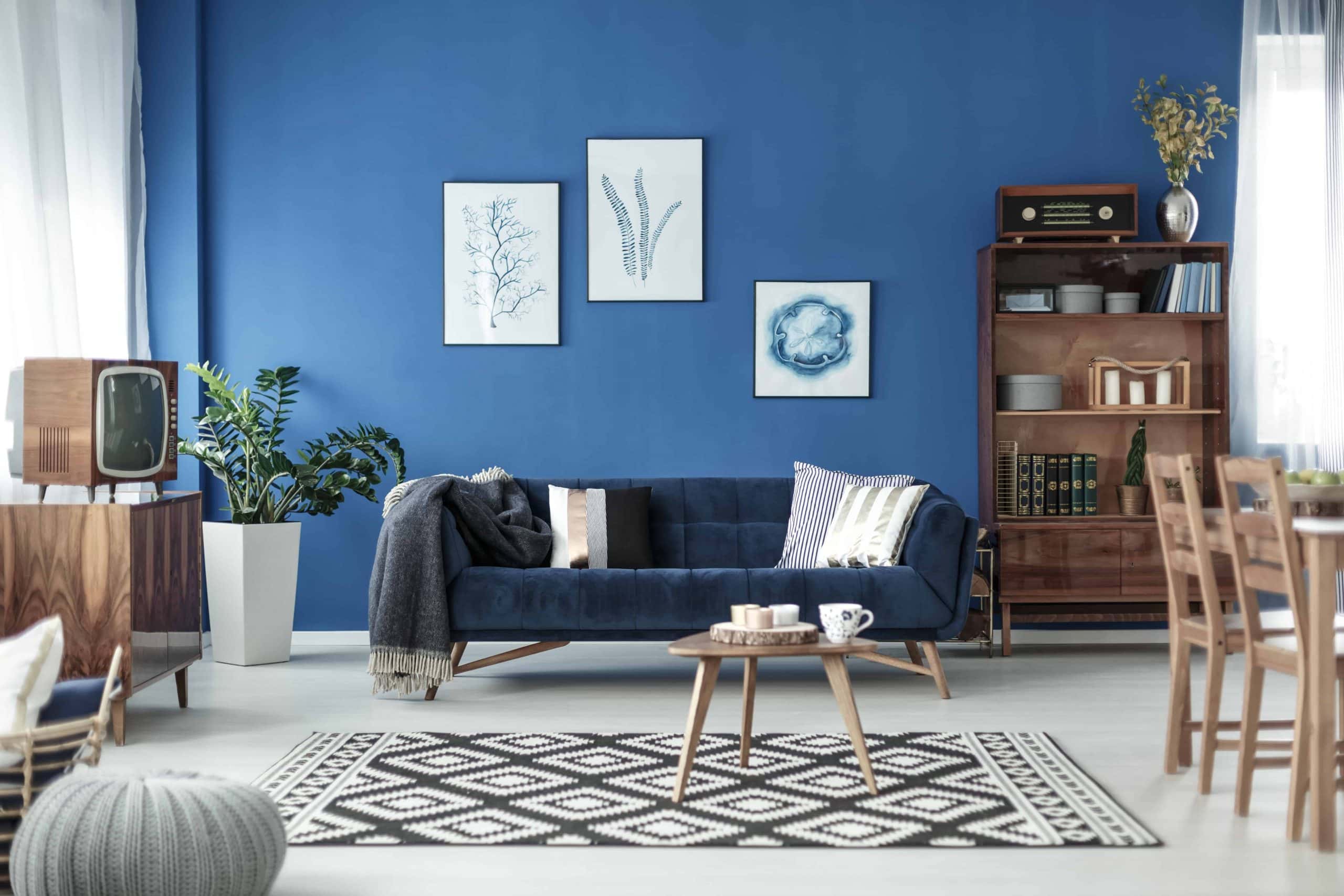 comforting blues colour combination
