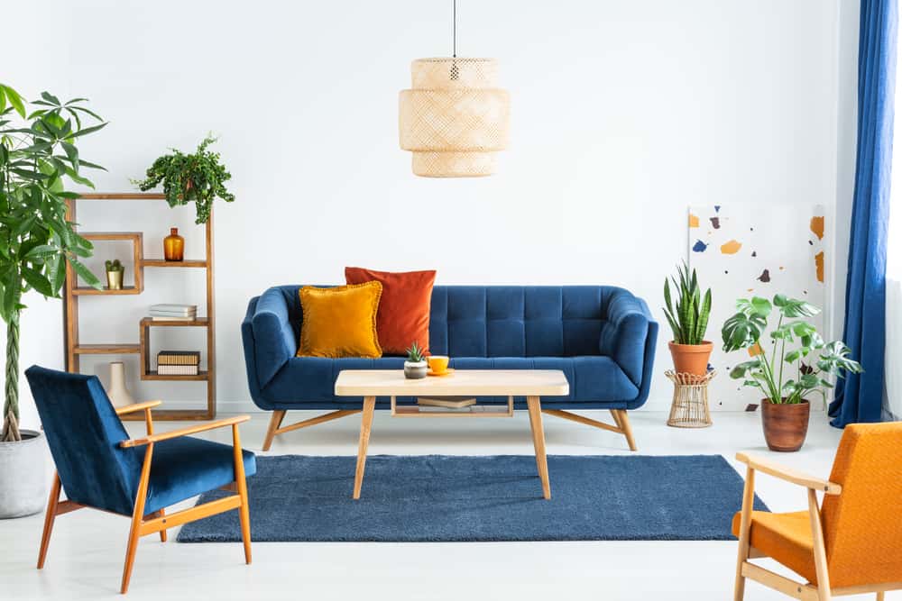 contrast colours furnishings - Hier is uw gids om de perfecte combinatie van twee kleuren voor de woonkamer in 2023 te selecteren
