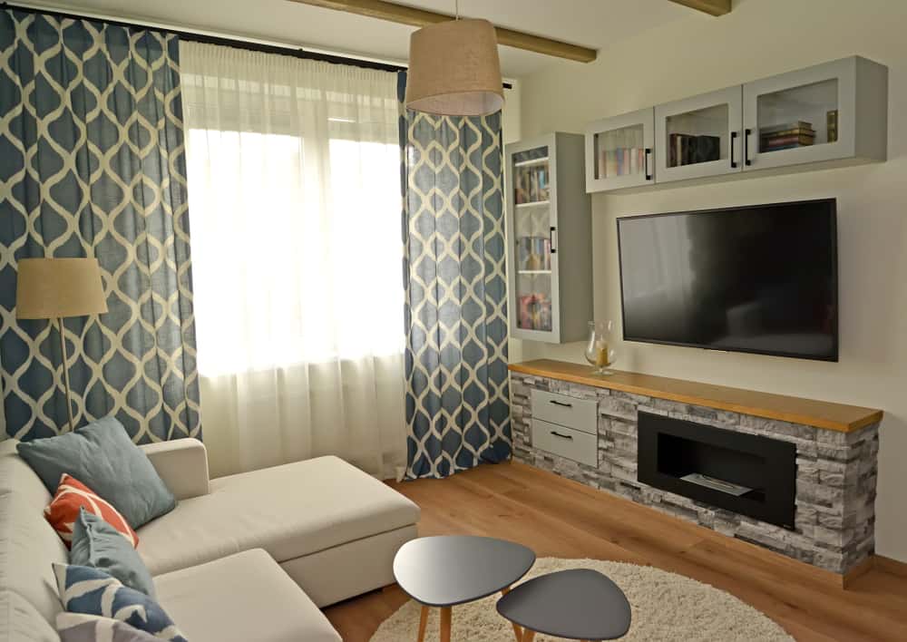 curtains in two tone - Hier is uw gids om de perfecte combinatie van twee kleuren voor de woonkamer in 2023 te selecteren