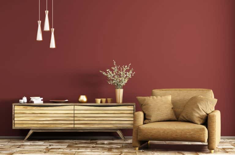 earthy colours in wall paints