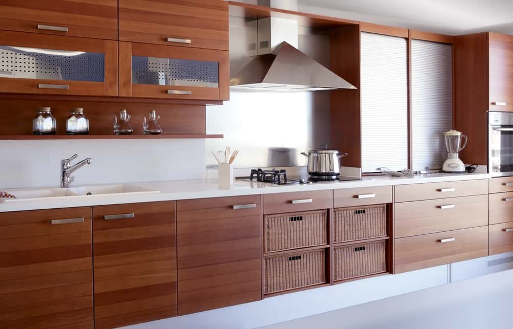 laminate wooden kitchen designs