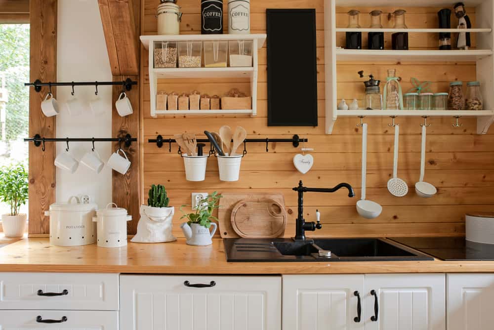 Shelf In The Kitchen, How Far Apart Are Kitchen Shelves